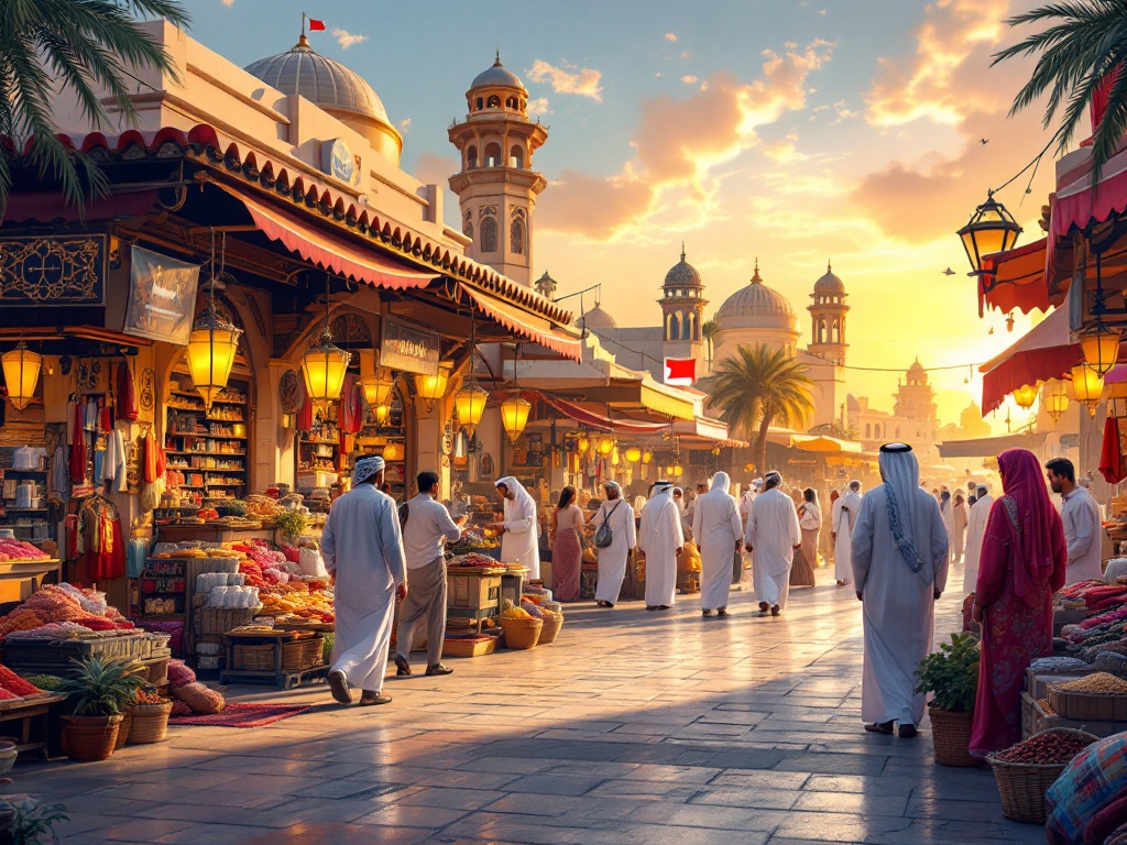 Tradycyjne bahrańskie wzory lub symbole kulturowe